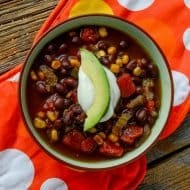 Slow Cooker Black Bean Soup